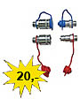 Plug-in couplings set